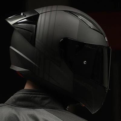 Ls2 Rapid Multiply Race Full Face Motosiklet Kaskı Yarış Spoiler + Siyah Vizör