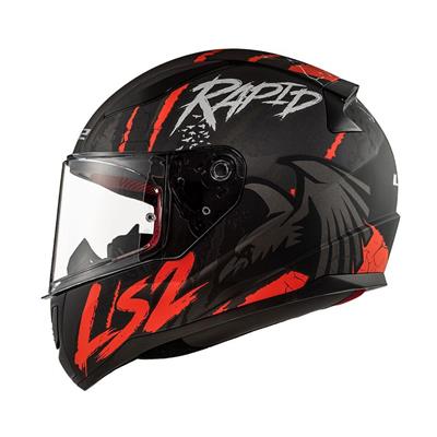 Ls2 Rapid Raven Full Face Motosiklet Kaskı