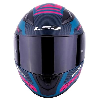 Ls2 Rapid Xtreet Full Face Motosiklet Kaskı - Siyah Vizörlü