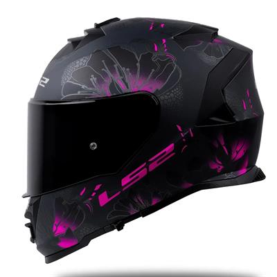 Ls2 Storm 2 Burst Full Face Motosiklet Kaskı Siyah Vizörlü