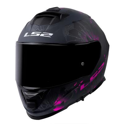 Ls2 Storm 2 Burst Full Face Motosiklet Kaskı Siyah Vizörlü