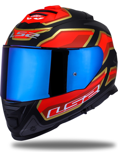 Ls2 Storm 2 Foggy Full Face Motosiklet Kaskı Gökkuşağı Vizörlü