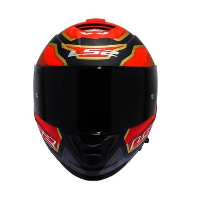 Ls2 Storm 2 Foggy Full Face Motosiklet Kaskı Şeffaf + Siyah Vizörlü