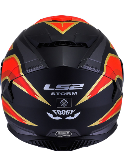 Ls2 Storm 2 Foggy Full Face Motosiklet Kaskı Gökkuşağı Vizörlü