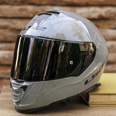 Ls2 Storm 2 Full Face Motosiklet Kaskı Şeffaf + Siyah Vizörlü