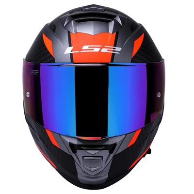 Ls2 Storm 2 Racer Full Face Motosiklet Kaskı Şeffaf + Gökkuşağı Vizörlü