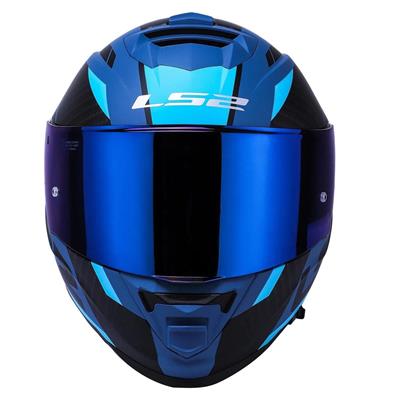 Ls2 Storm 2 Racer Full Face Motosiklet Kaskı Şeffaf + Gökkuşağı Vizörlü