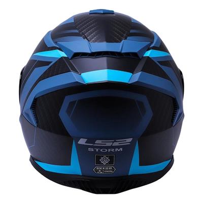 Ls2 Storm 2 Racer Full Face Motosiklet Kaskı Siyah Vizörlü