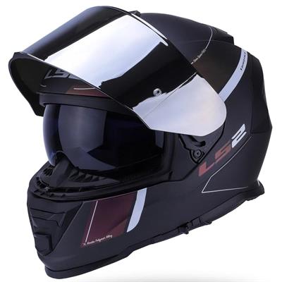 Ls2 Storm 2 Velvet Full Face Motosiklet Kaskı Siyah Vizörlü