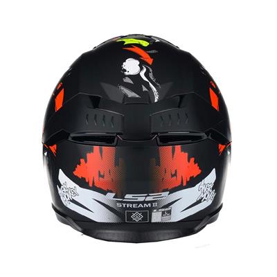 Ls2 Stream 2 Angry Monkey Full Face Motosiklet Kaskı