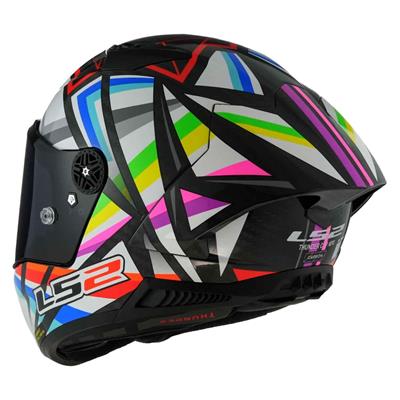 Ls2 Thunder Karbon Gp Aero Flash Kapalı kask
