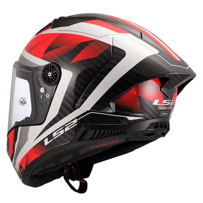 Ls2 Thunder Karbon Gp Aero Raute Kapalı Kask