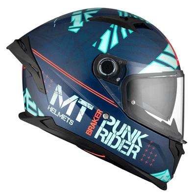 Mt Breaker Sv Punk Rider C7 Gloss Kapalı Kask