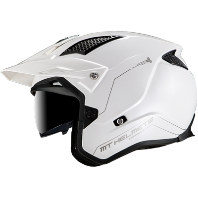 Mt Jet District Sv Solid Gloss A0 Açık Motosiklet Kaskı