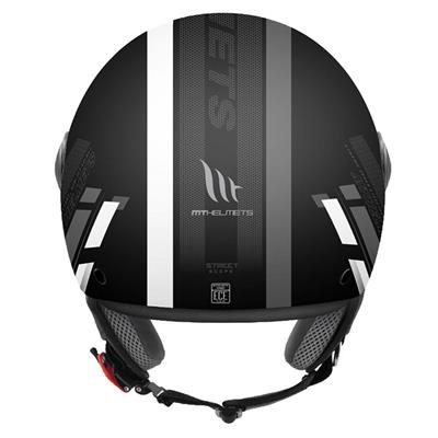 Mt Jet Street Scope D2 Gloss Açık Motosiklet Kaskı