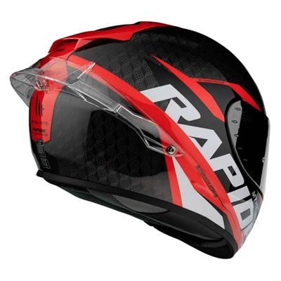 Mt Rapide Pro Carbon C5 Gloss Full Face Motosiklet Kaskı