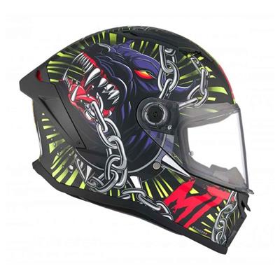 Mt Stinger 2 Akin A3 Mat Kapalı Motosiklet Kaskı