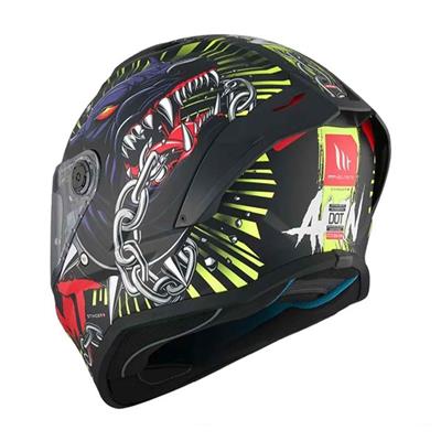 Mt Stinger 2 Akin A3 Mat Kapalı Motosiklet Kaskı