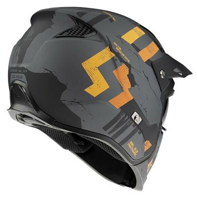 Mt Street Fighter Skull A1 Çene Açılır Motosiklet Kaskı