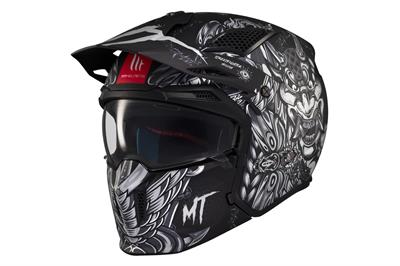 Mt Streetfighter Sv Hrllish B2 Mat Çene Açılır Kask