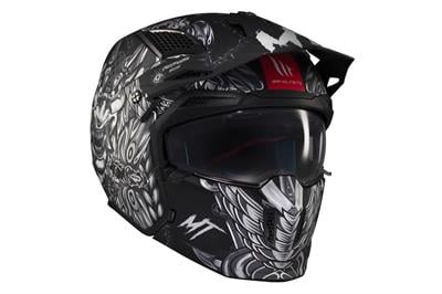 Mt Streetfighter Sv Hrllish B2 Mat Çene Açılır Kask