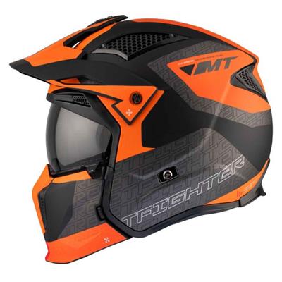 Mt Streetfighter Sv Totem B4 Çene Açılır Kask