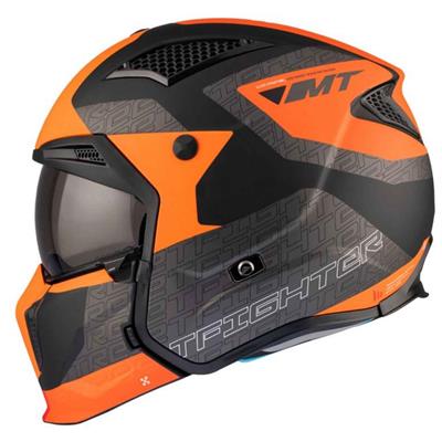 Mt Streetfighter Sv Totem B4 Çene Açılır Kask