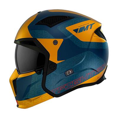Mt Streetfighter Sv Totem C3 Çene Açılır Kask