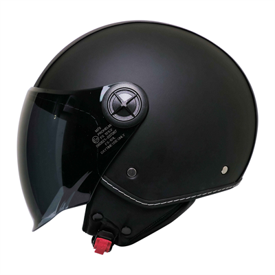 Mts Pro Helmelts FX-101 Deri Açık Motosiklet Kaskı