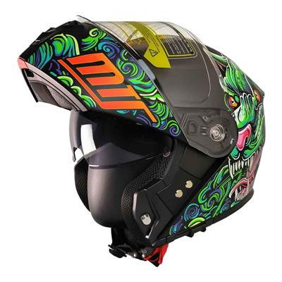 Mts Pro Helmets M-966-V2 Çene Açılır Motosiklet Kaskı