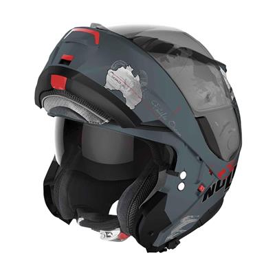 Nolan N100-6 Legend Checa N-COM 030 Çene Açılır Kask