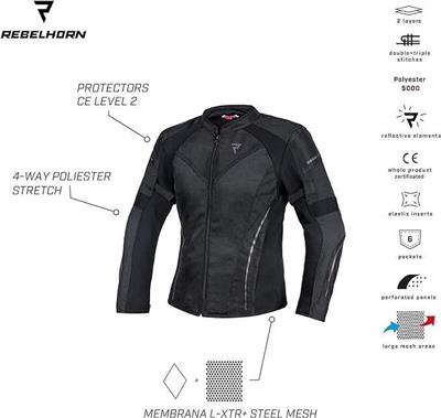 Rebelhorn Flux Lady Motosiklet Montu