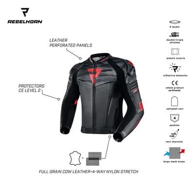 Rebelhorn Vandal Deri Motosiklet Montu
