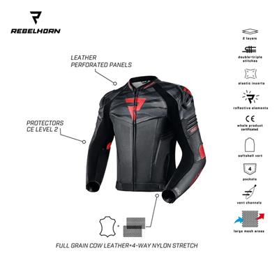 Rebelhorn Vandal Deri Motosiklet Montu
