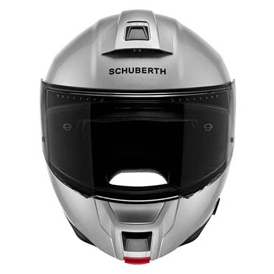 Schubert C5 Glossy Silver Çene Açılır Kask