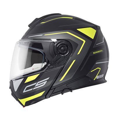 Schubert C5 Omega Yellow Çene Açılır Motosiklet Kaskı