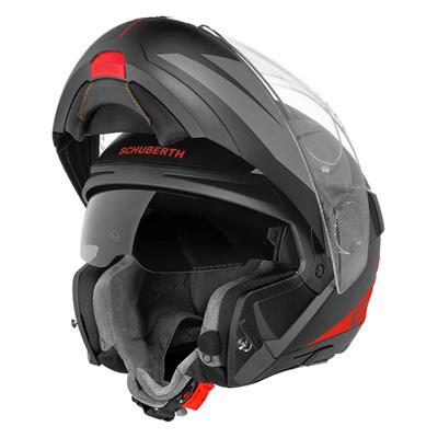 Schuberth C4 Pro Merak Red Çene Açılır Motosiklet Kaskı