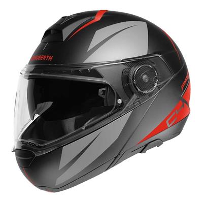 Schuberth C4 Pro Merak Red Çene Açılır Motosiklet Kaskı
