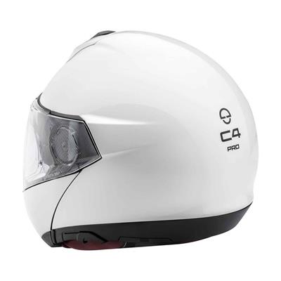 Schuberth C4 Pro Parlak Beyaz Kadın Çene Açılır Motosiklet Kaskı