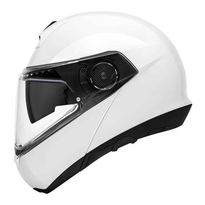 Schuberth C4 Pro Parlak Beyaz Çene Açılır Motosiklet Kaskı