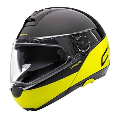 Schuberth C4 Pro Swipe Yellow Çene Açılır Motosiklet Kaskı