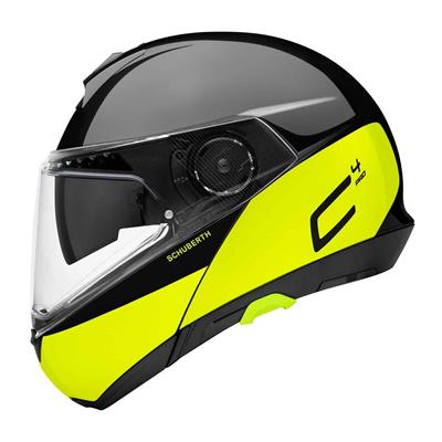 Schuberth C4 Pro Swipe Yellow Çene Açılır Motosiklet Kaskı