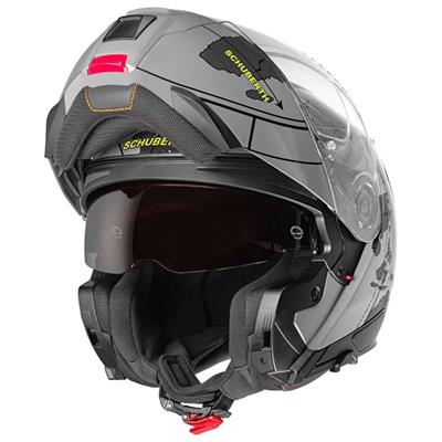 Schuberth C5 Globe Grey Çene Açılır Motosiklet Kaskı