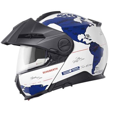 Schuberth E2 Atlas Blue Çene Açılır Kask
