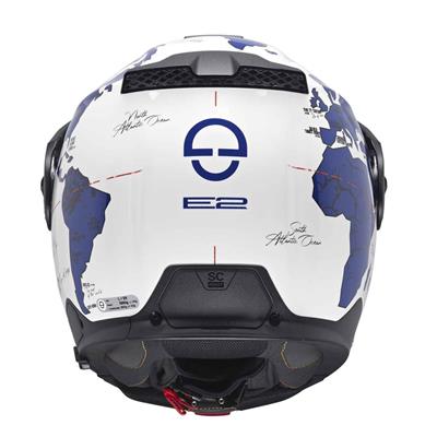 Schuberth E2 Atlas Blue Çene Açılır Kask