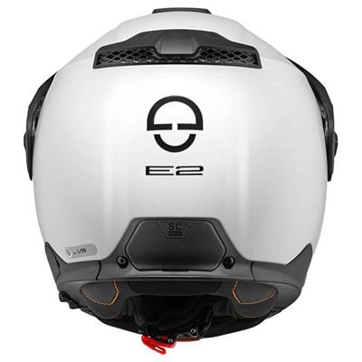 Schuberth E2 Glossy White Çene Açılır Motosiklet Kaskı