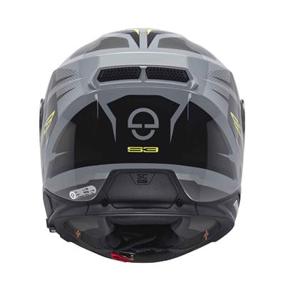 Schuberth S3 Apex Grey Kapalı  Kask