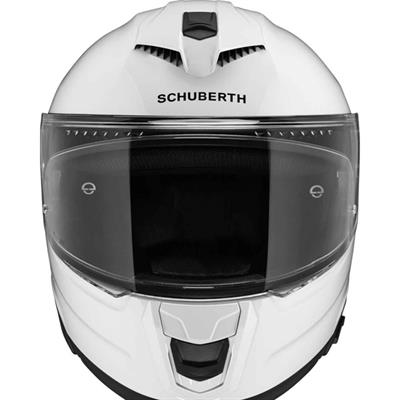 Schuberth S3 Glossy White Kapalı Motosiklet Kaskı