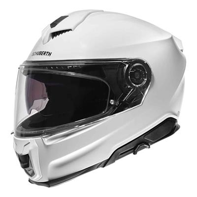 Schuberth S3 Glossy White Kapalı Motosiklet Kaskı
