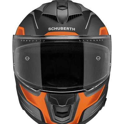 Schuberth S3 Storm Orange Kapalı Motosiklet Kaskı